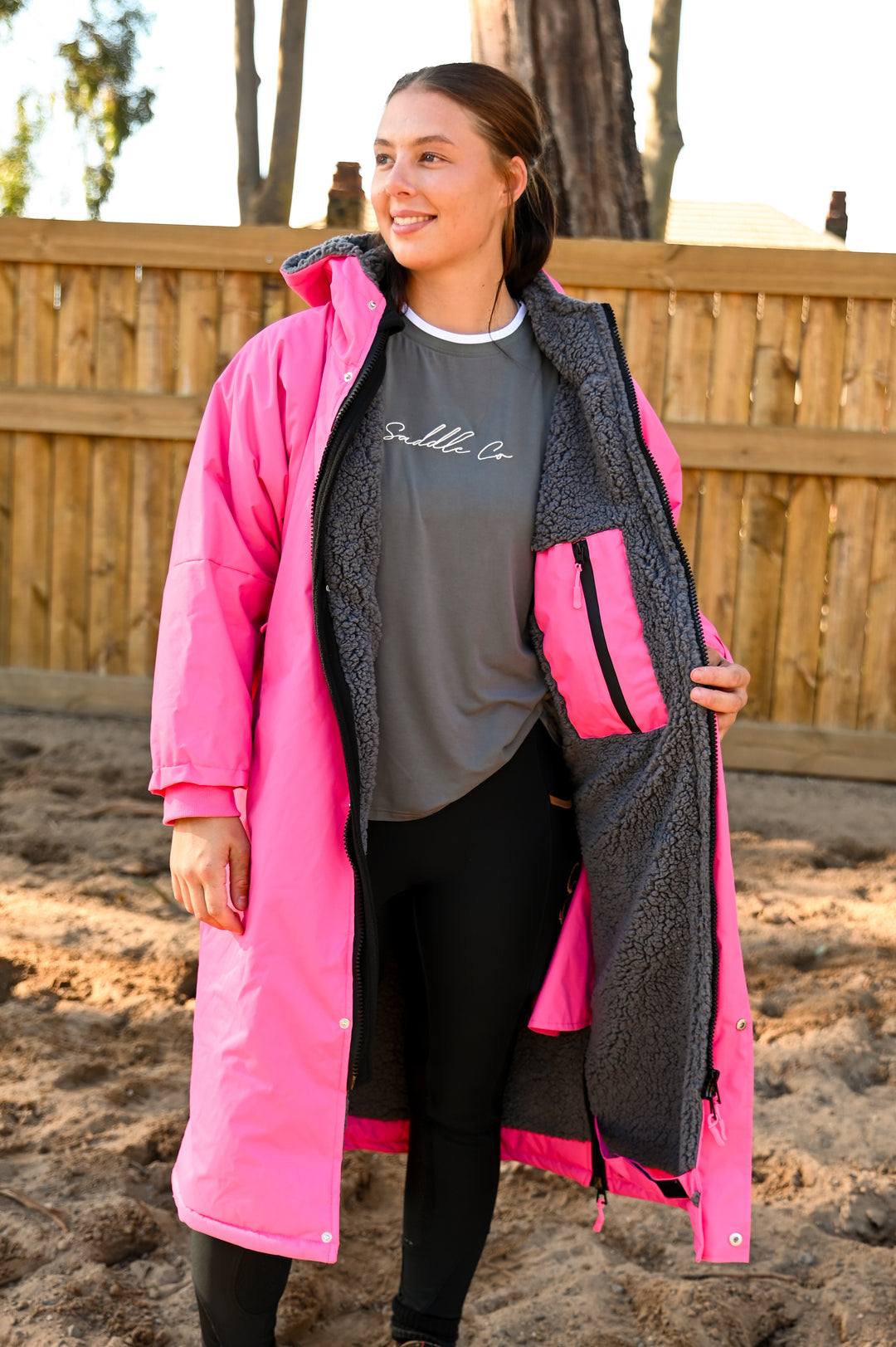 Saddle Co Equi-Hoodie ‘Original’ - Taffy Pink