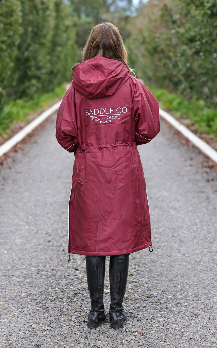 Saddle Co Equi-Hoodie ‘Pro Lite’ - Deep Red