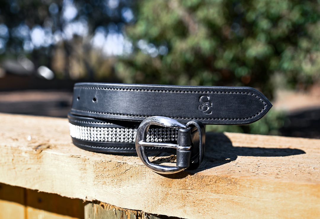 Saddle Co ‘Bling’ Leather Belt