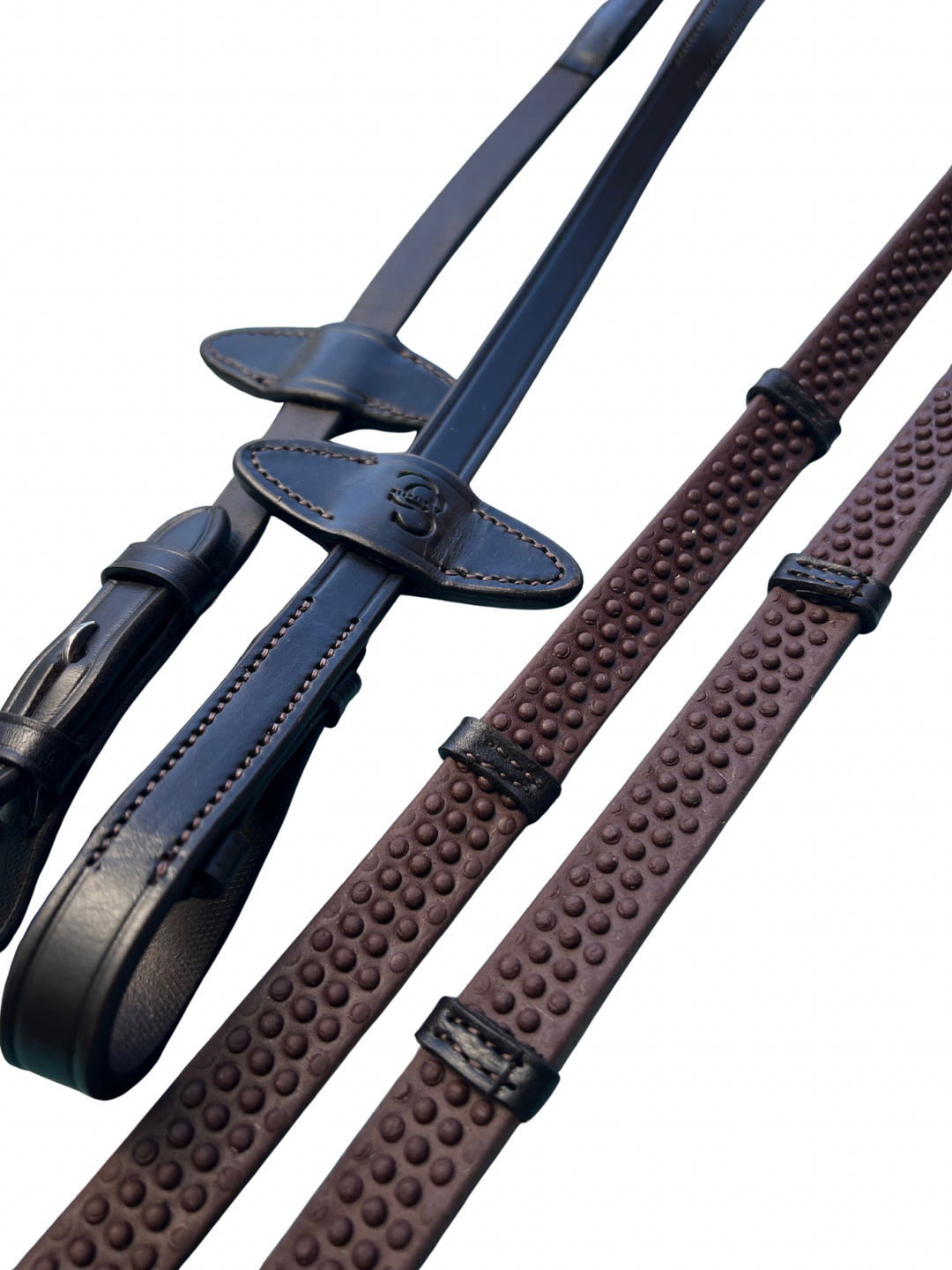 MickLux Bridle with Reins - Havana Brown