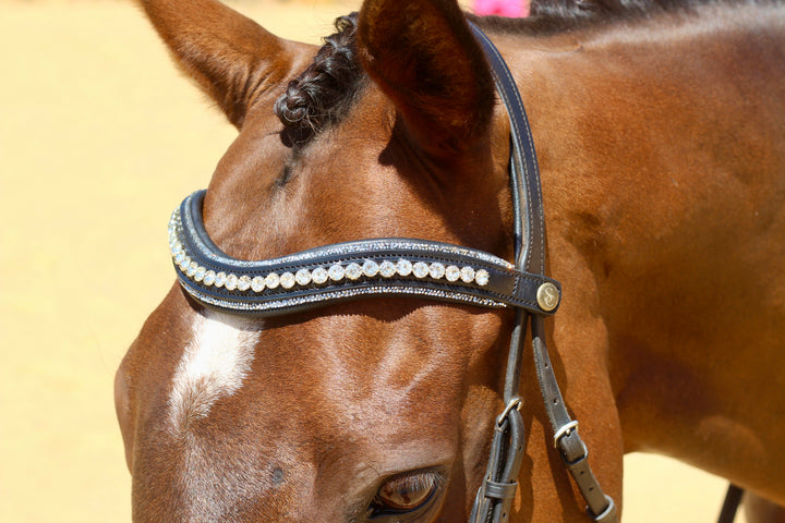 Easy-Click Browband - Glamour