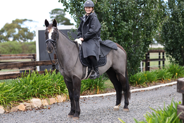 Saddle Co Equi-Hoodie ‘Original’ -  Cobalt Black