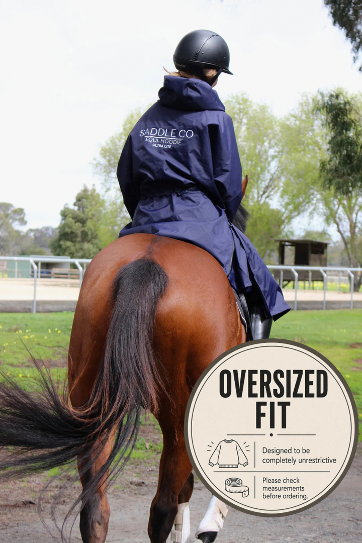 Saddle Co Equi-Hoodie ‘Ultra Lite’ - Navy