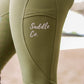 Saddle Co “The Label” Equestrian Tights - Olive