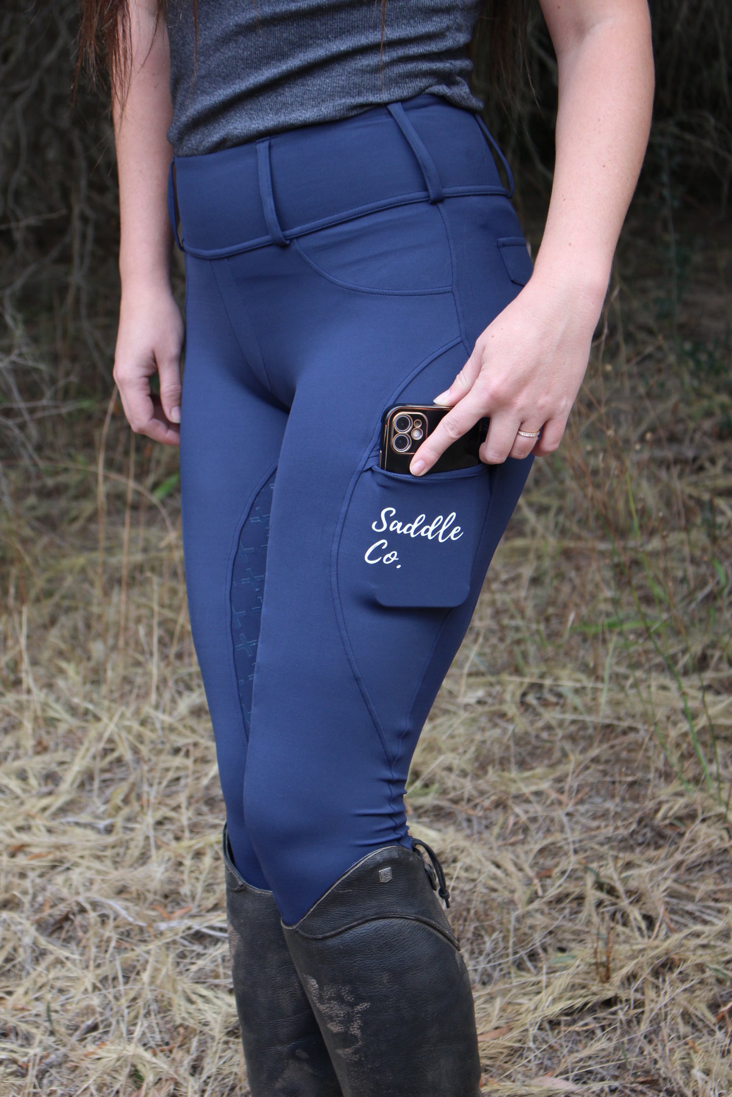 Saddle Co “The Label” Equestrian Tights - Navy